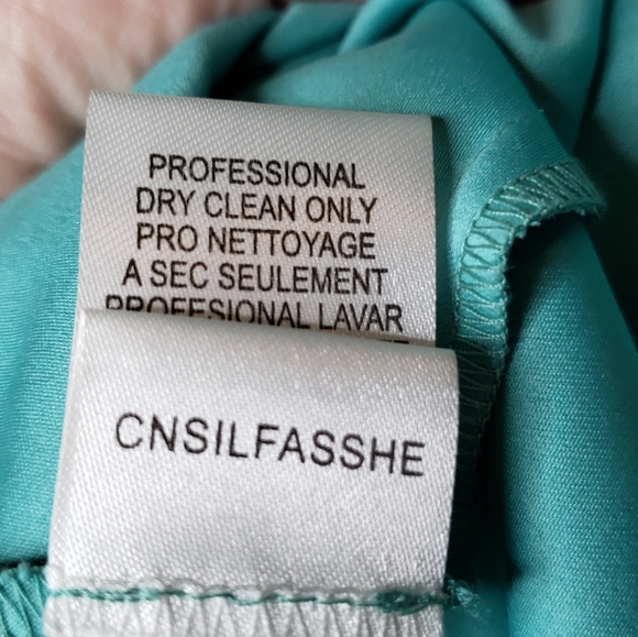 BCBGMaxAzria Sequin & Jeweled Teal Dress Size 6 - Picture 10 of 10